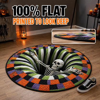 Halloween Vortex illusion Rug