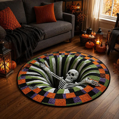 Halloween Vortex illusion Rug
