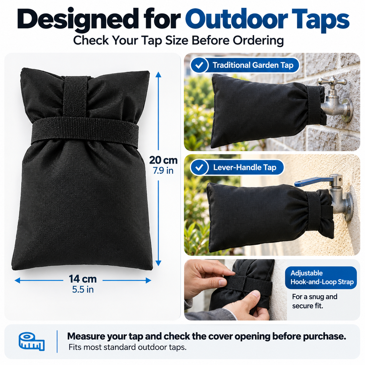 Frostcap faucet cover