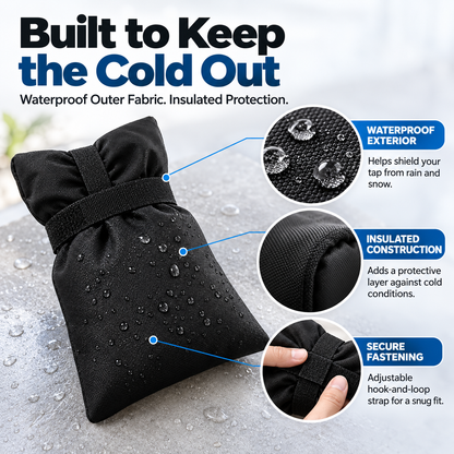 Frostcap faucet cover