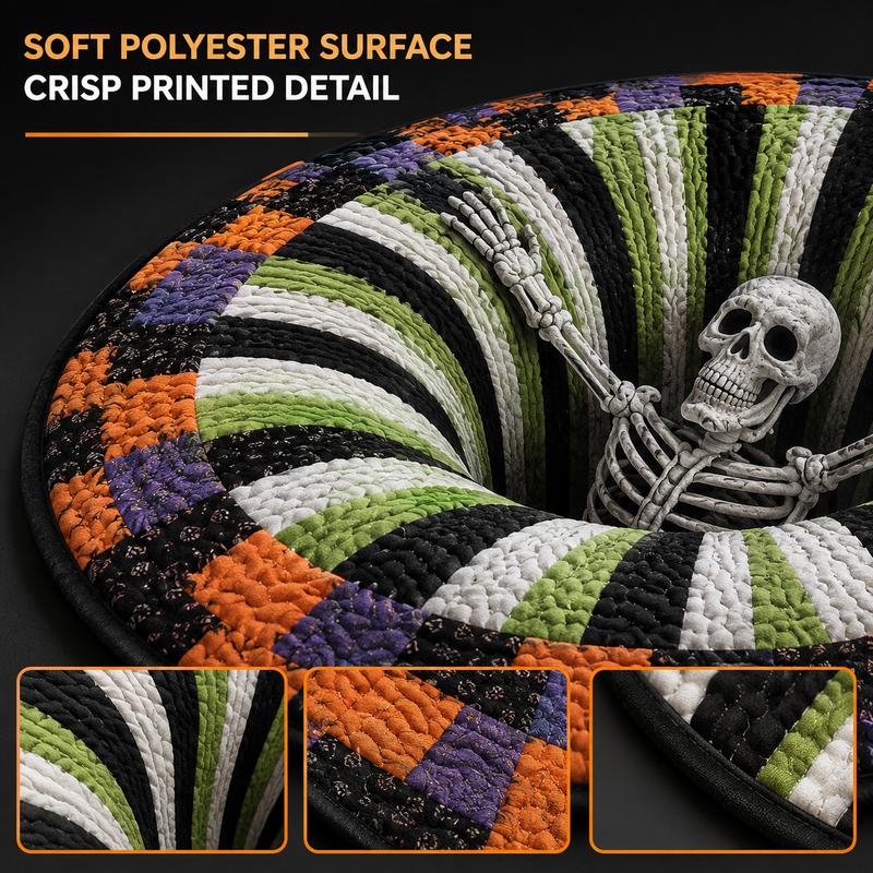 Halloween Vortex illusion Rug